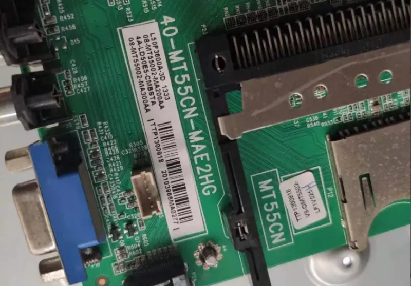 TCL电视L50F3600A-3D,开机卡系统故障维修方法分享