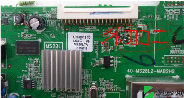 TCL液晶电视MS28L机芯主板两种不同的软件的注意事项（图）